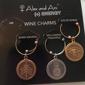 Alex & Ani wine charms